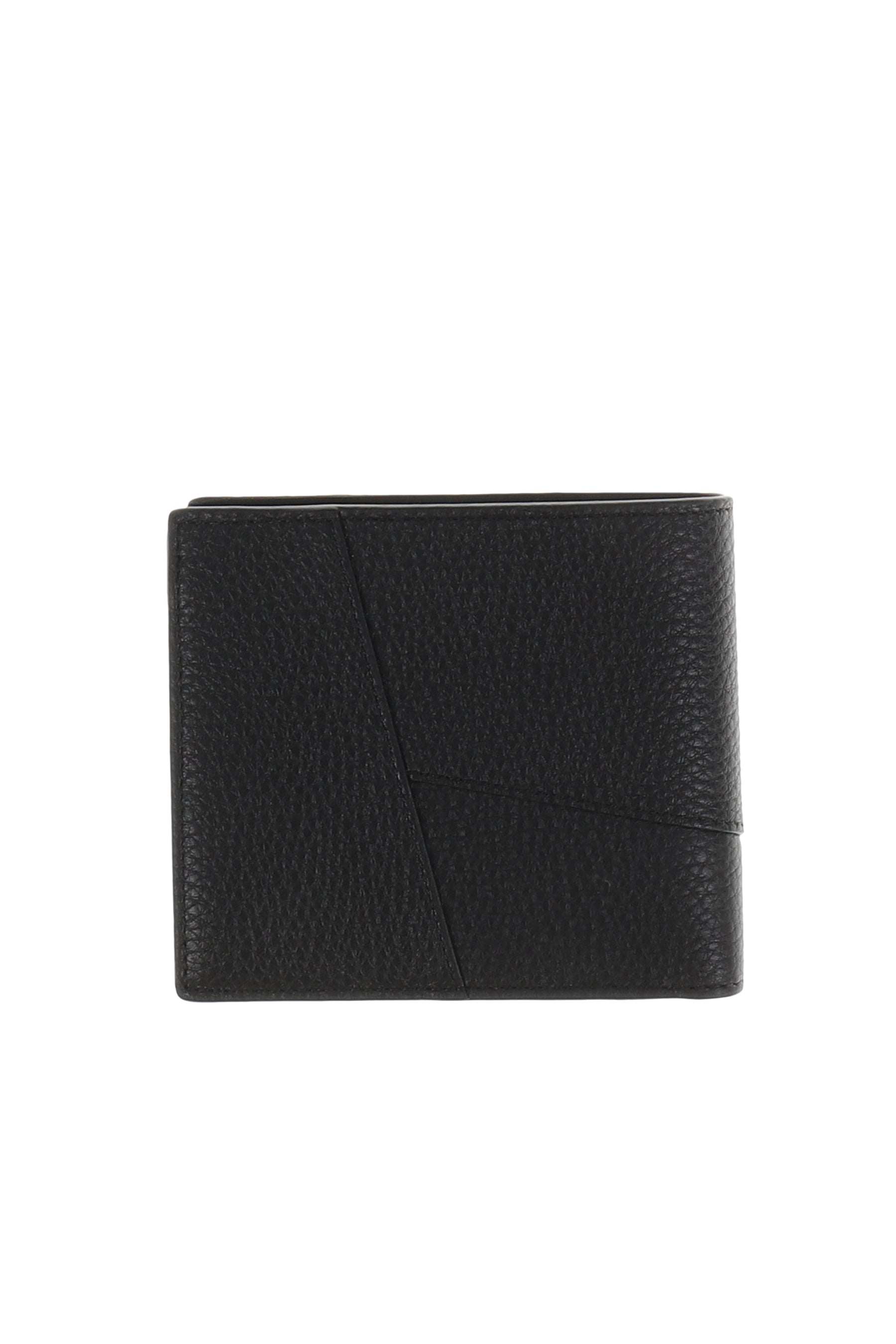 PUZZLE EDGE BIFOLD COIN WALLET / BLK