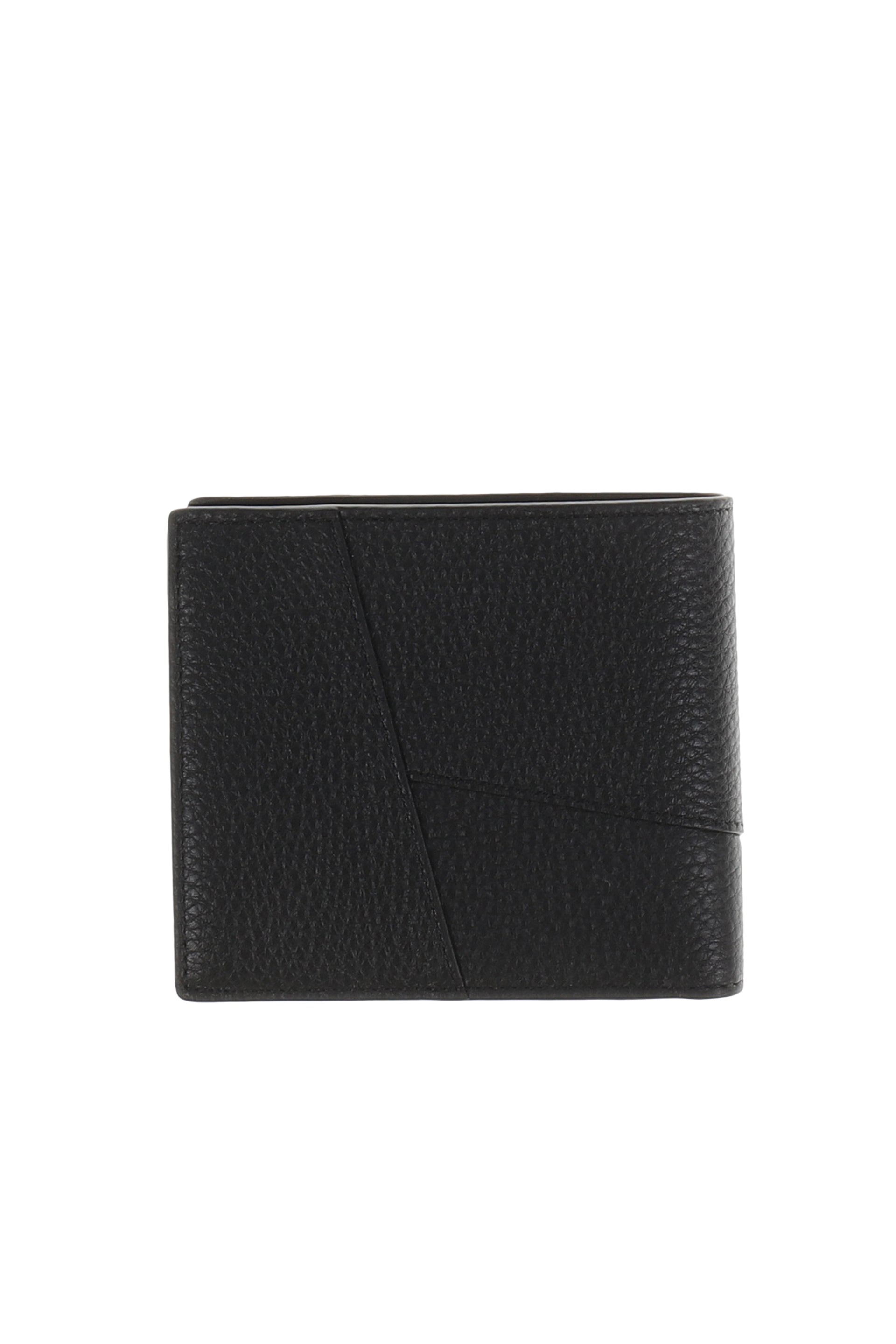 PUZZLE EDGE BIFOLD COIN WALLET / BLK