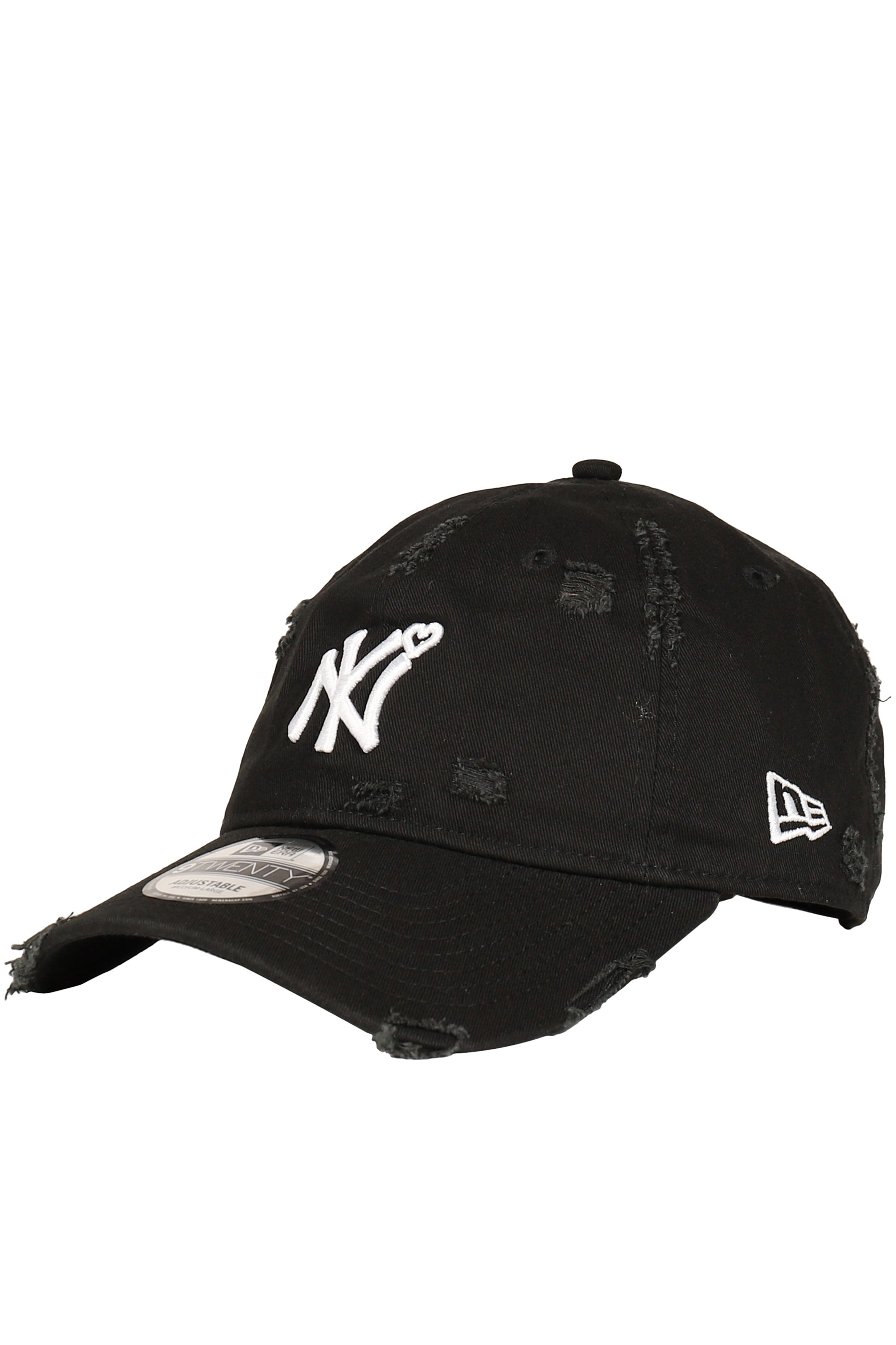 X NEWERA YANKEES CAP / DMGBLK