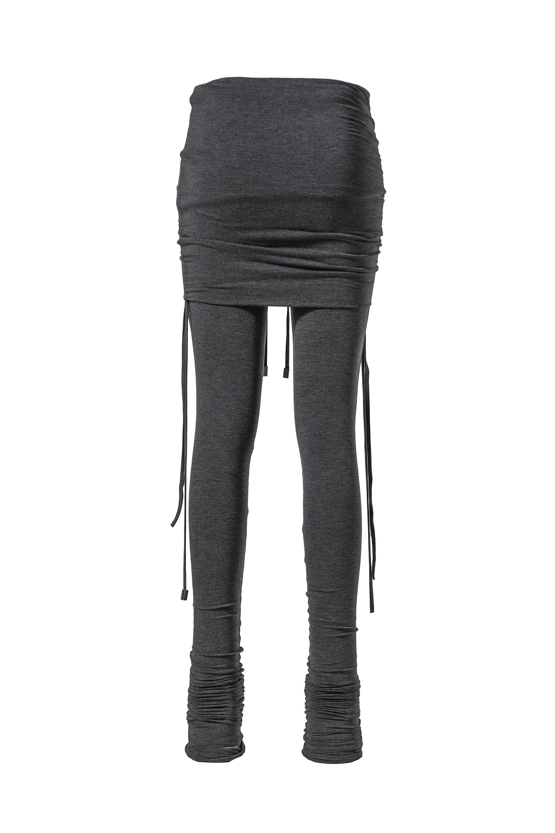 THE ATTICO LONG PANT / DARK GRY MELANGE