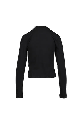 LE TSHIRT GROS GRAIN - ML/BLK 