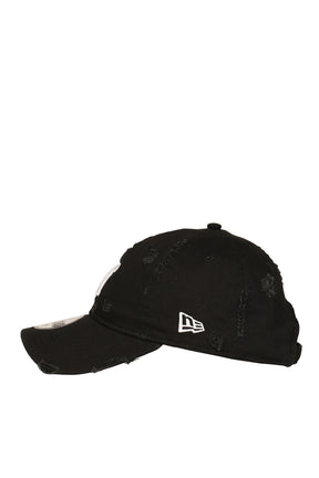 X NEWERA YANKEES CAP / DMGBLK