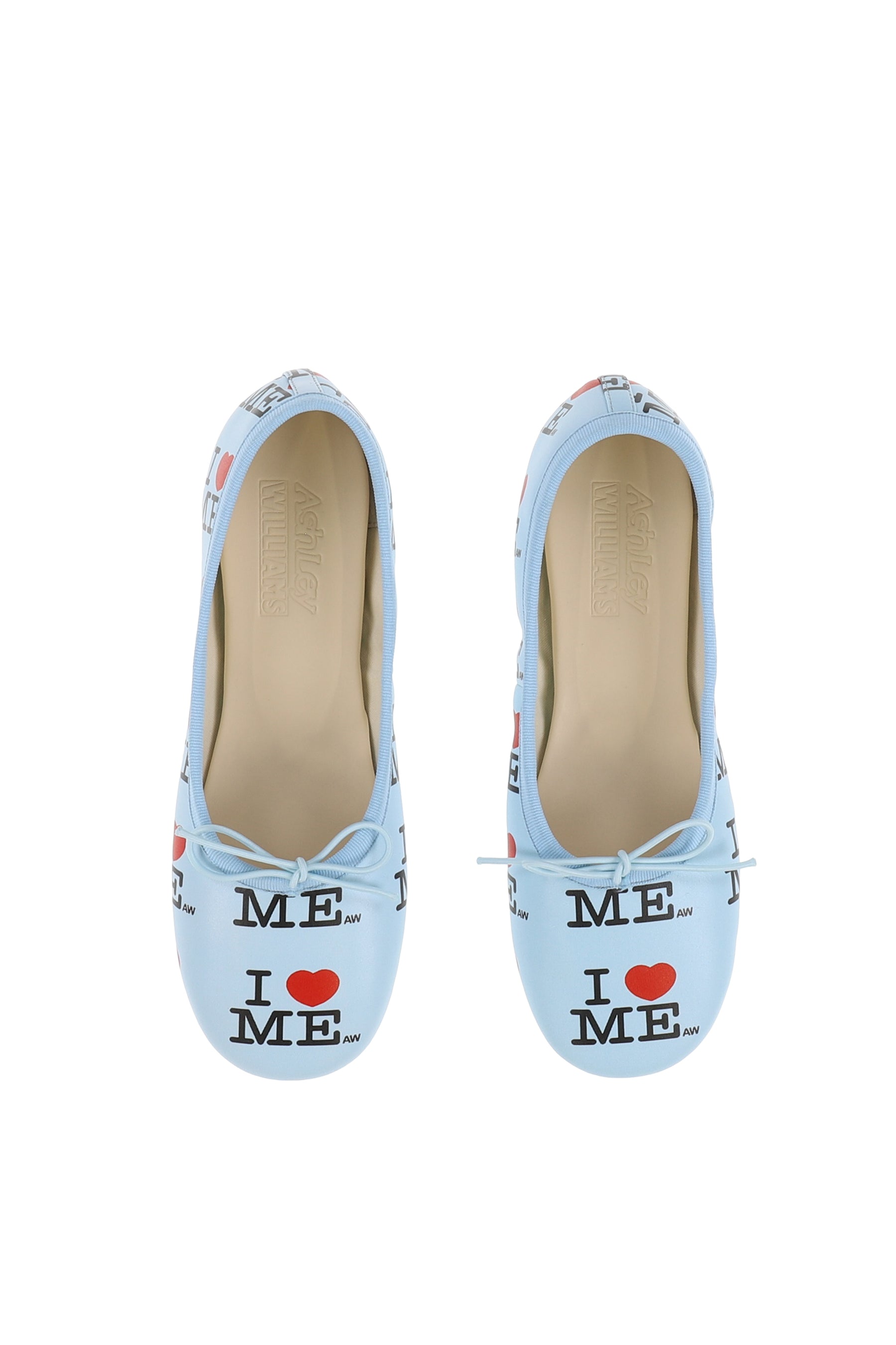 I HEART ME BLUE MELODY FLATS / BLU