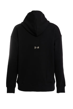 VEHICLE PHOTO PRINTED PULLOVER HOODED / BLK