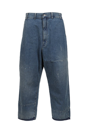 BREAKFAST DENIM FATTY PANTS / BLUE