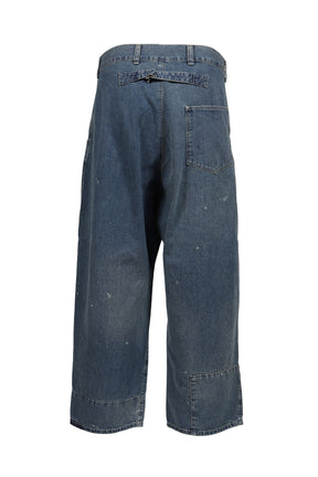 BREAKFAST DENIM FATTY PANTS / BLUE