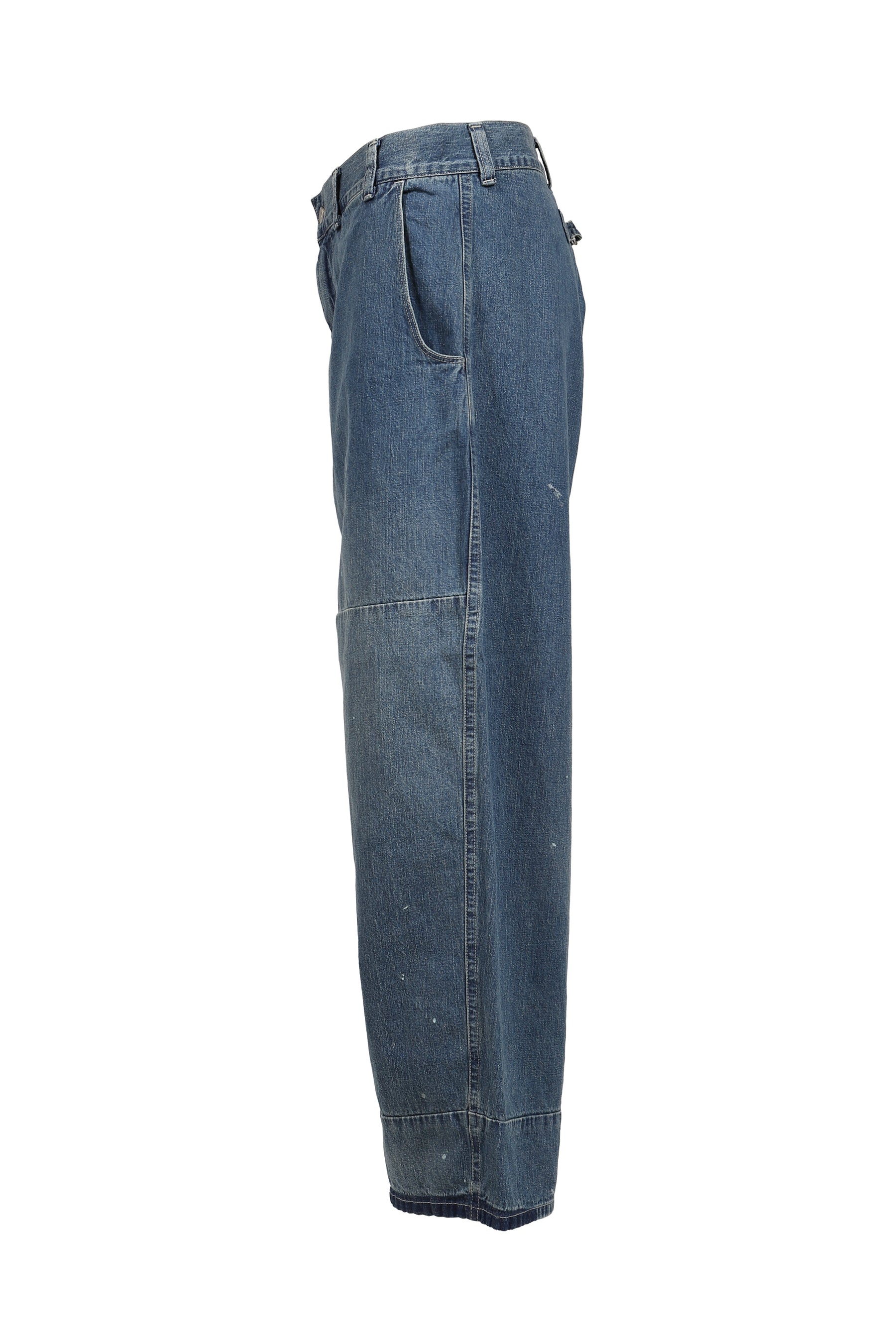 BREAKFAST DENIM FATTY PANTS / BLUE