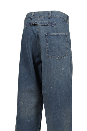 BREAKFAST DENIM FATTY PANTS / BLUE