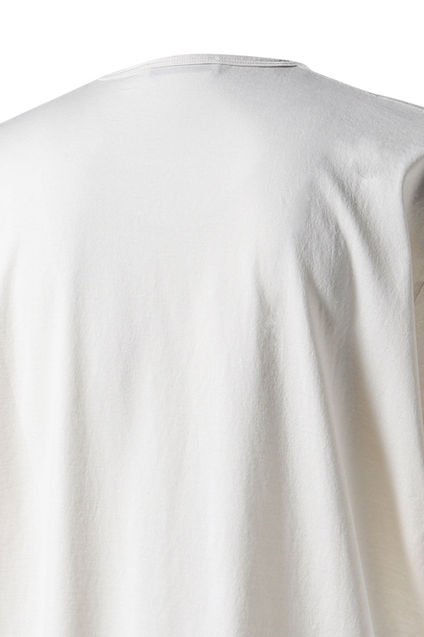 LEMAIRE RELAXED T-SHIRT / CHALK WHT