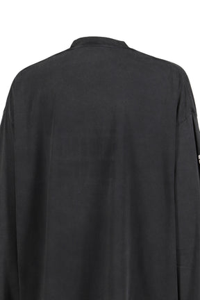 HARDCORE WELLNESS'' OVERSIZED LONGSLEEVE / BLK