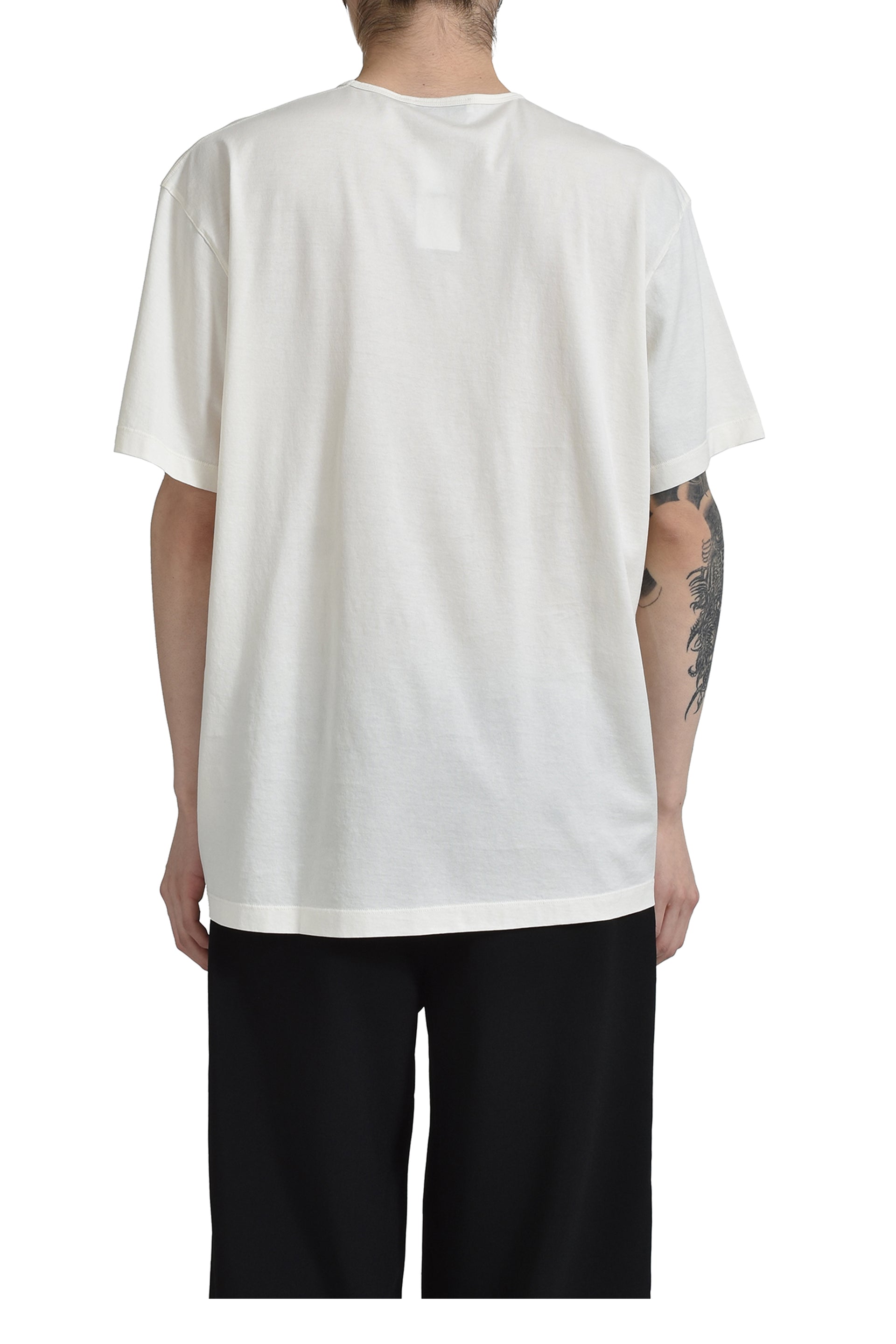 LEMAIRE RELAXED T-SHIRT / CHALK WHT