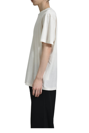 LEMAIRE RELAXED T-SHIRT / CHALK WHT