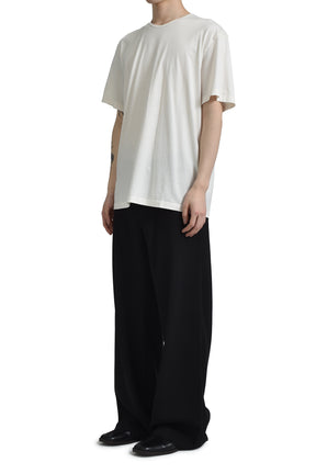 LEMAIRE RELAXED T-SHIRT / CHALK WHT
