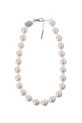 CHERRY BLOSSOMS PEARL NECKLACE 01 / WHT