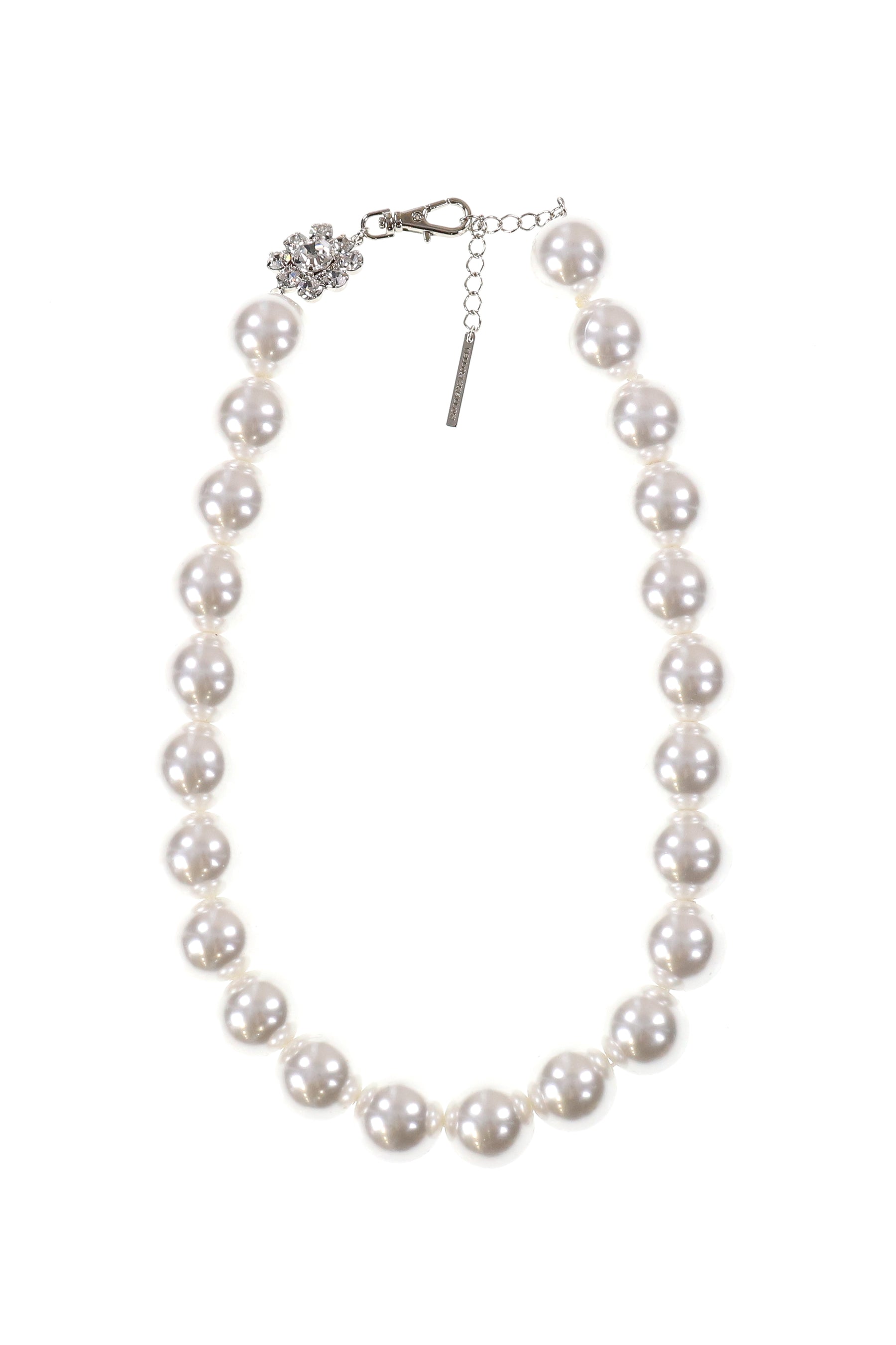 CHERRY BLOSSOMS PEARL NECKLACE 01 / WHT