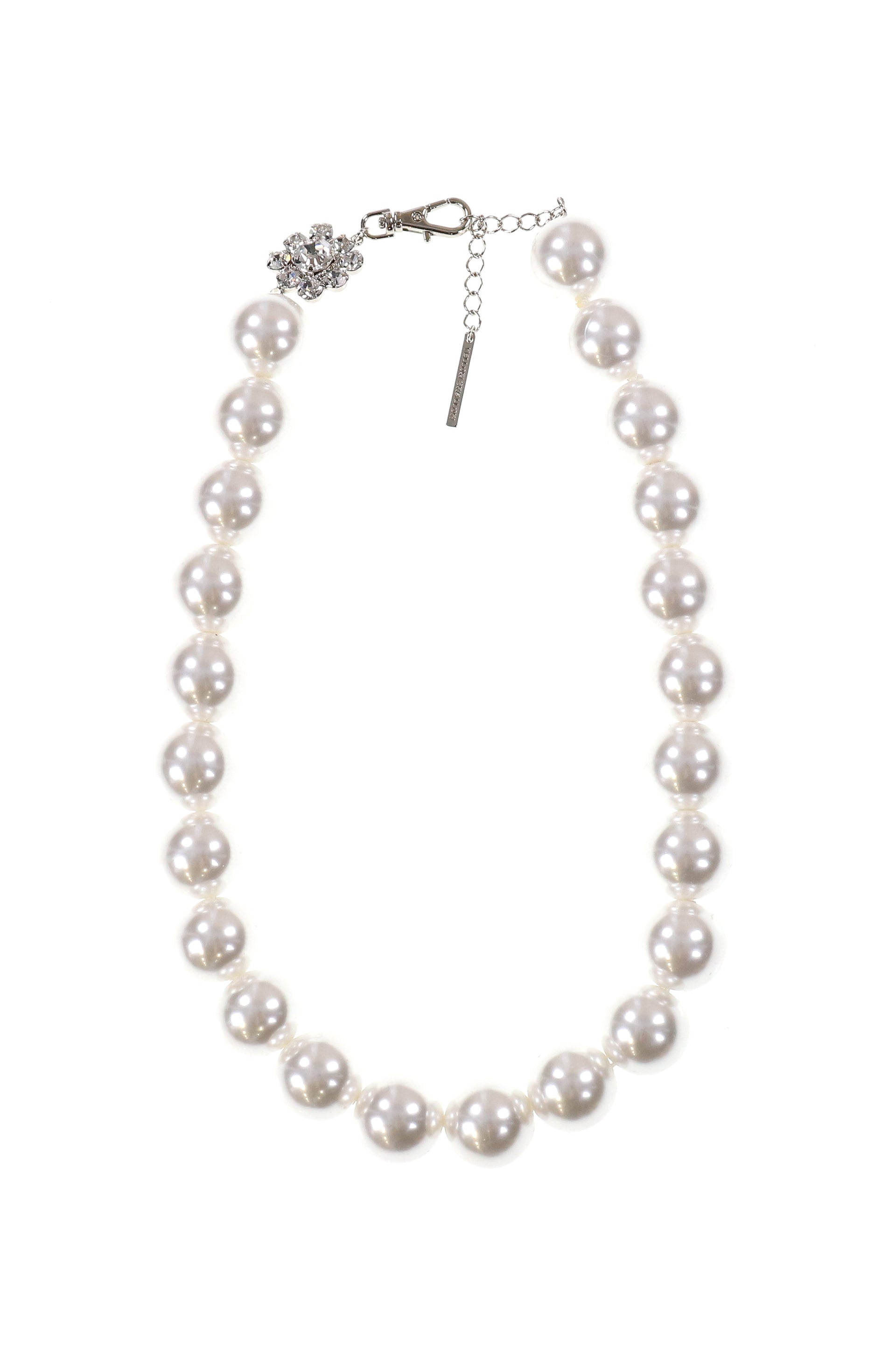 CHERRY BLOSSOMS PEARL NECKLACE 01 / WHT