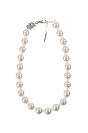 CHERRY BLOSSOMS PEARL NECKLACE 01 / WHT
