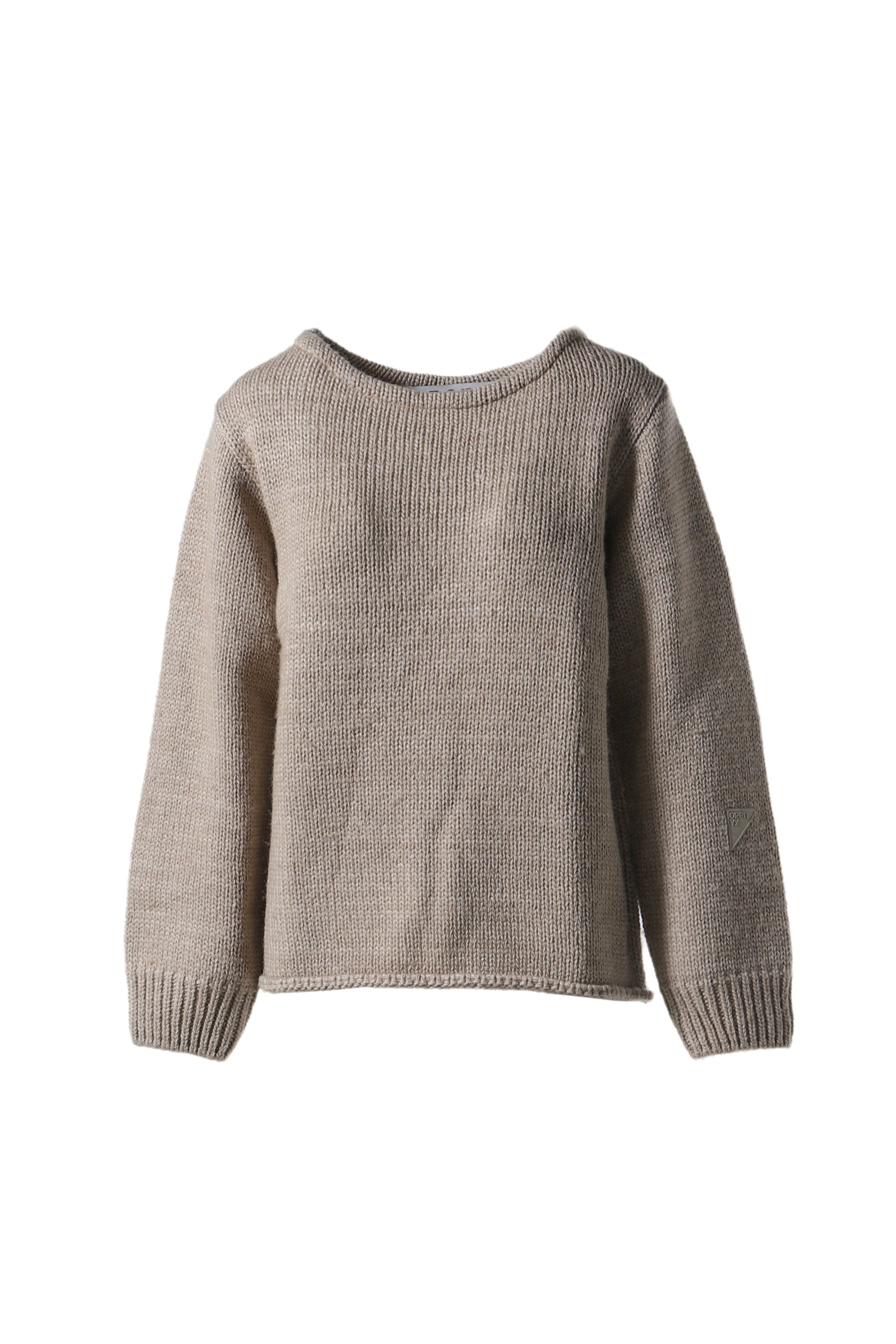 BOATNECK BASIC SWEATER / BEI