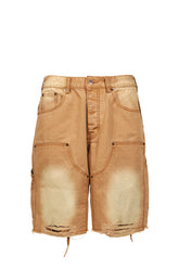 DOUBLE KNEE HOLSTER SHORTS / BEI