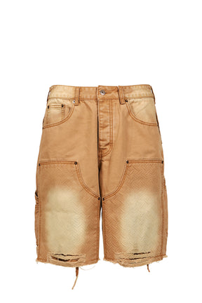 DOUBLE KNEE HOLSTER SHORTS / BEI