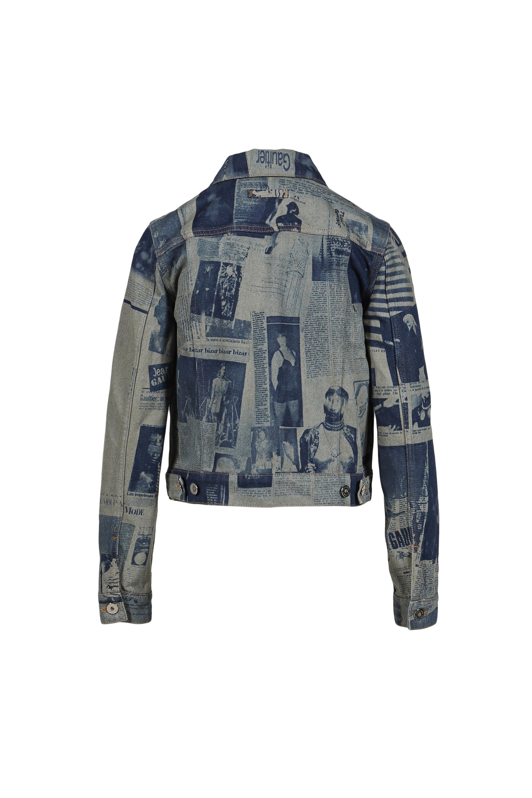 Jean Paul Gaultier ジャン ポール ゴルチエ SS26 FITTED DENIM JACKET