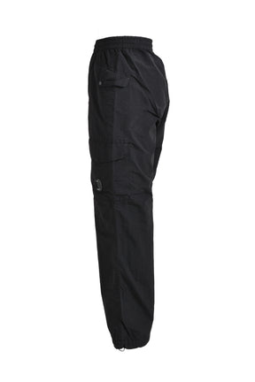 FLATT NYLON LOOSE UTILITY PANTS / BLK 999