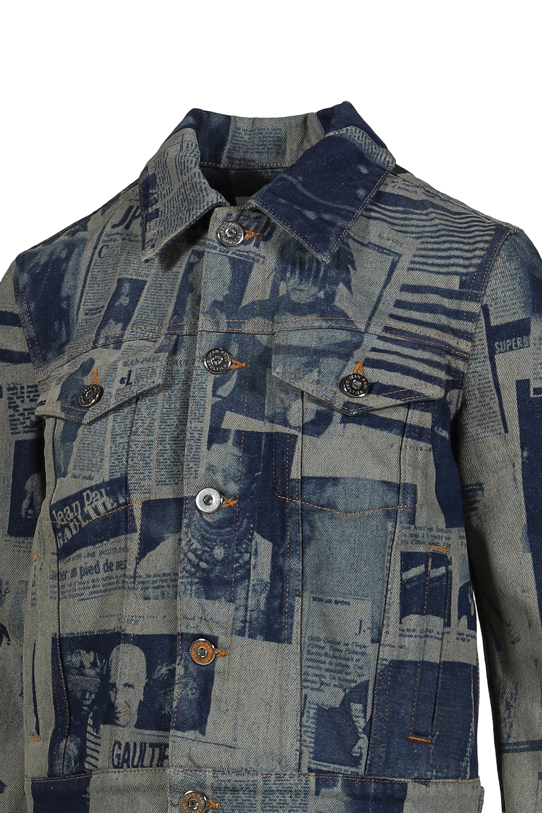 Jean Paul Gaultier ジャン ポール ゴルチエ SS26 FITTED DENIM JACKET