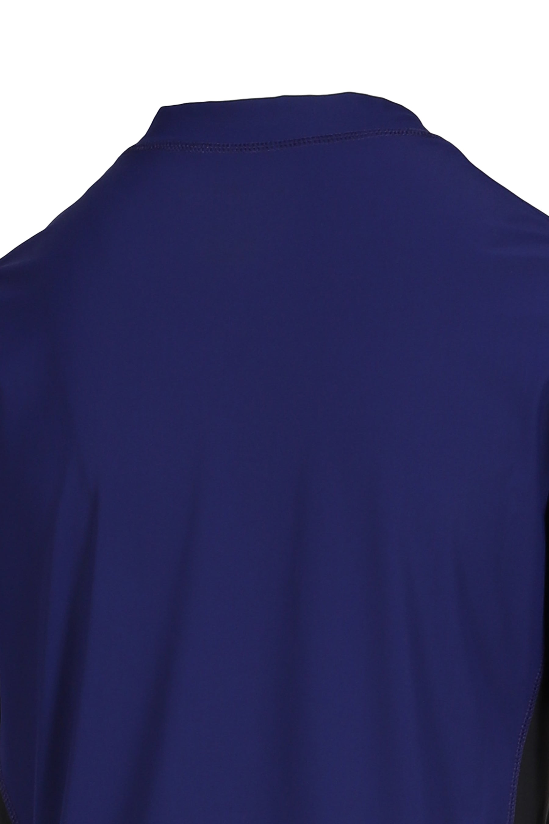 WOMENS LACE UP FOOTBALL TOP / BLU NVY BLU