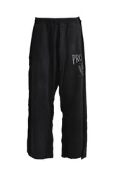 UPCYCLING SWEAT PANTS / FADED BLK