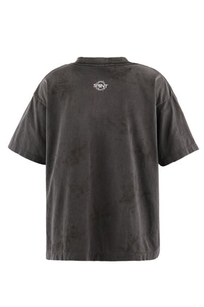 SS T-SHIRT/EMBROIDERY / BLK