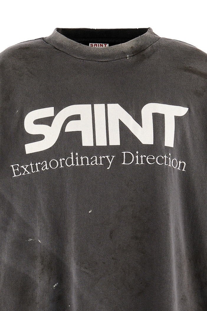 SS T-SHIRT/EMBROIDERY / BLK