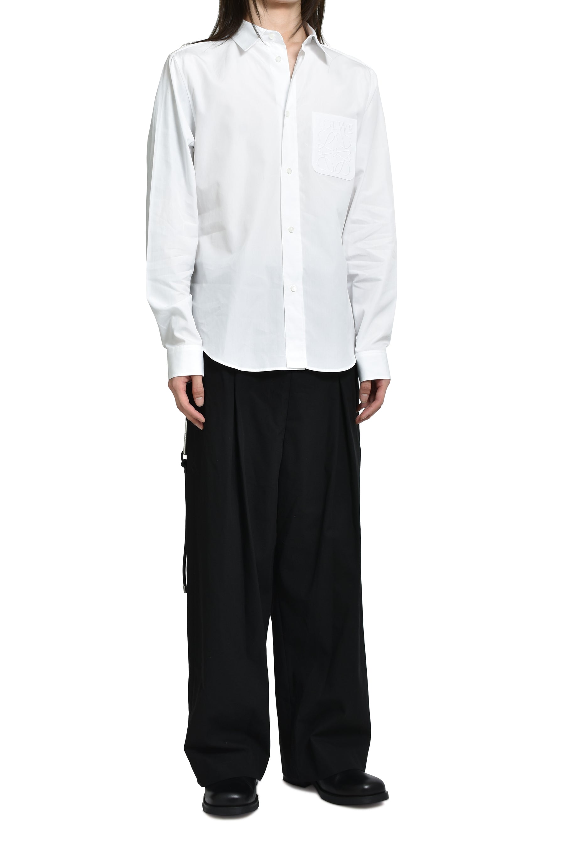 LOW CROTCH TROUSERS AF / BLK