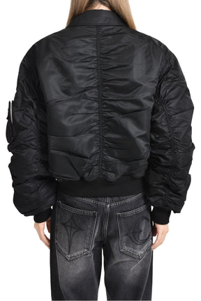 NYLON BOMBER / BLK