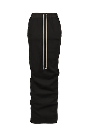 PULL ON PILLAR SKIRT / BLACK