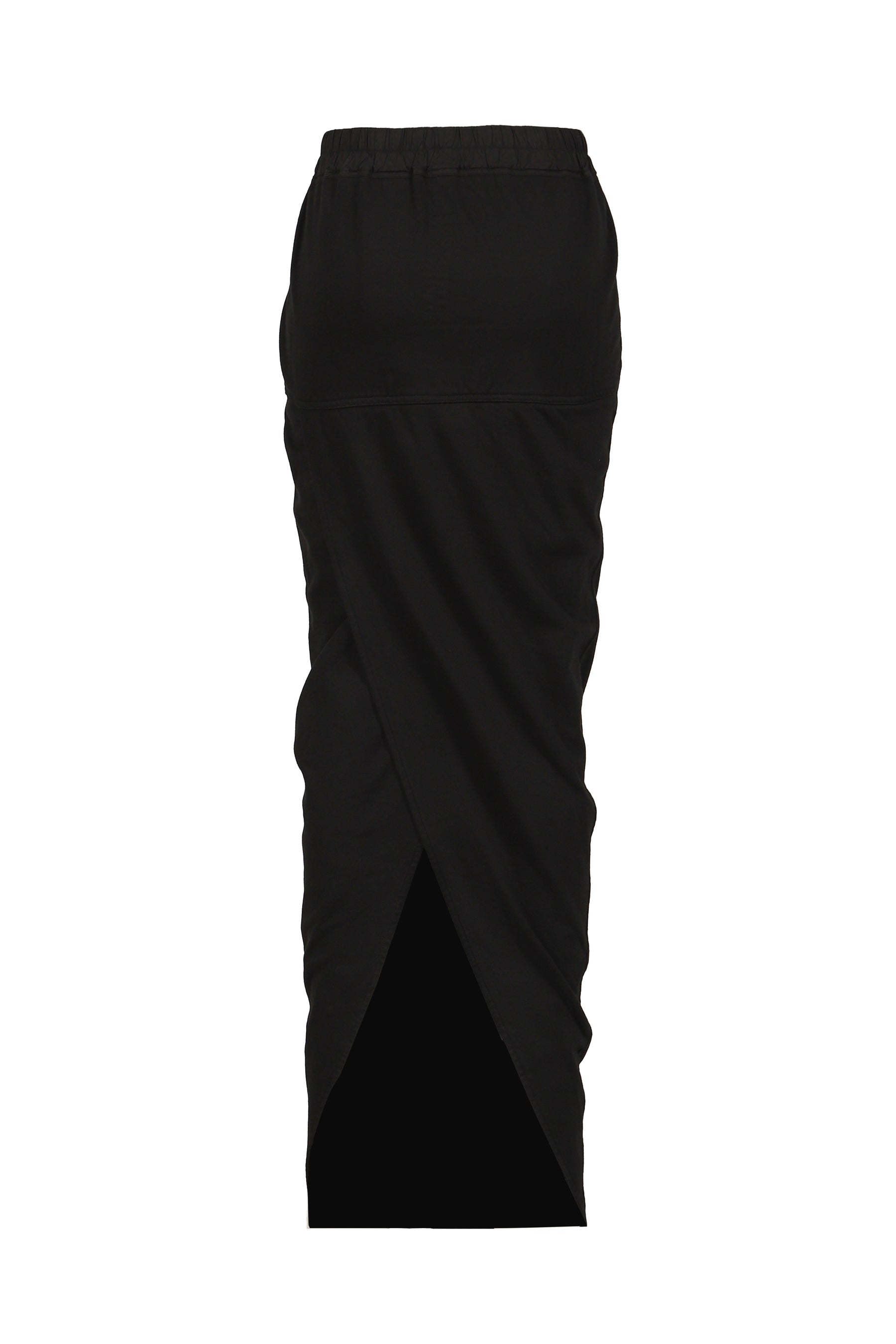 PULL ON PILLAR SKIRT / BLACK