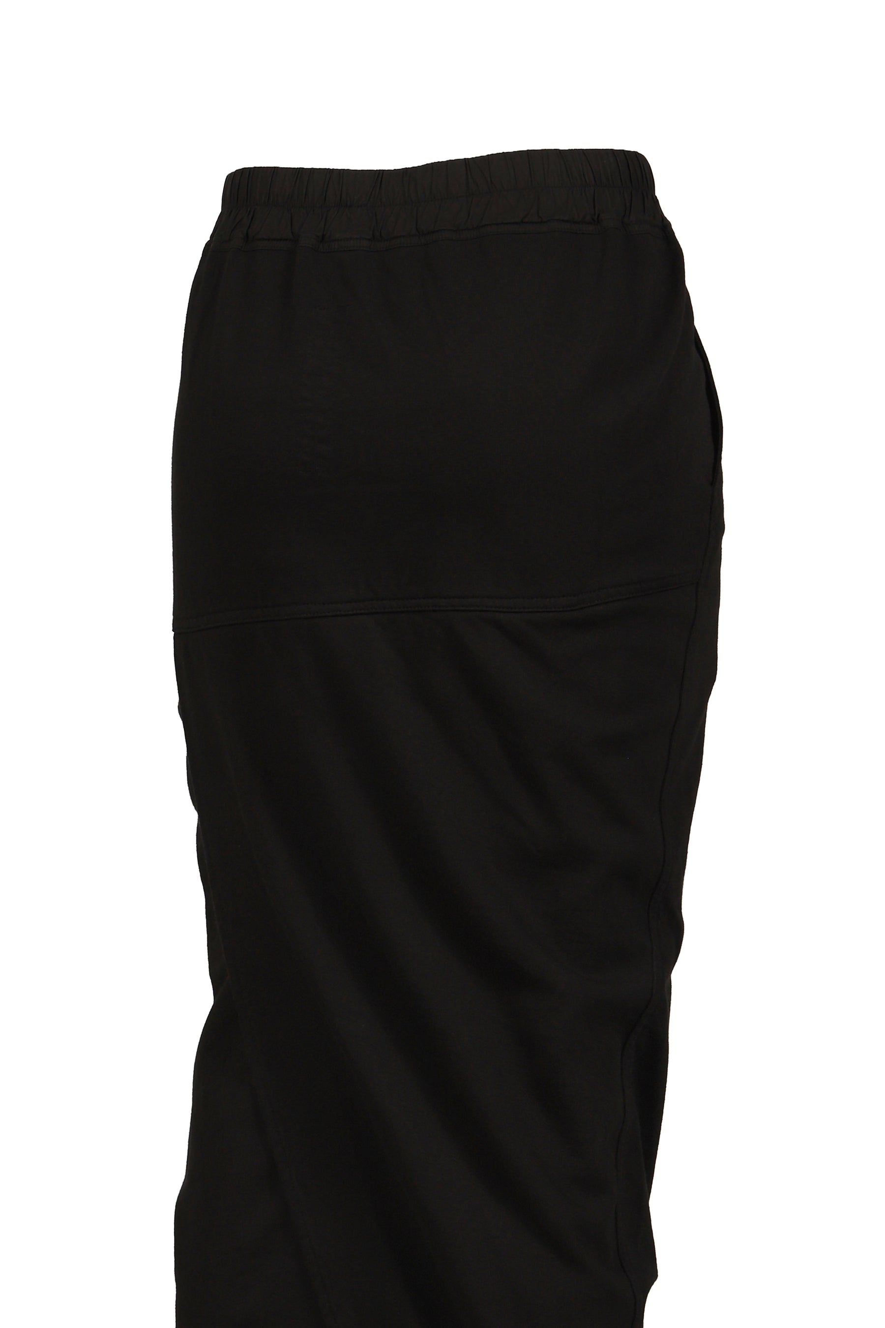 PULL ON PILLAR SKIRT / BLACK