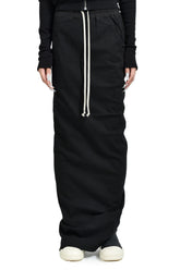 PULL ON PILLAR SKIRT / BLACK