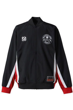 WARMUP JACKET / RED/BLK