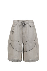 ASH DELUXE DENIM SHORT / GRY 