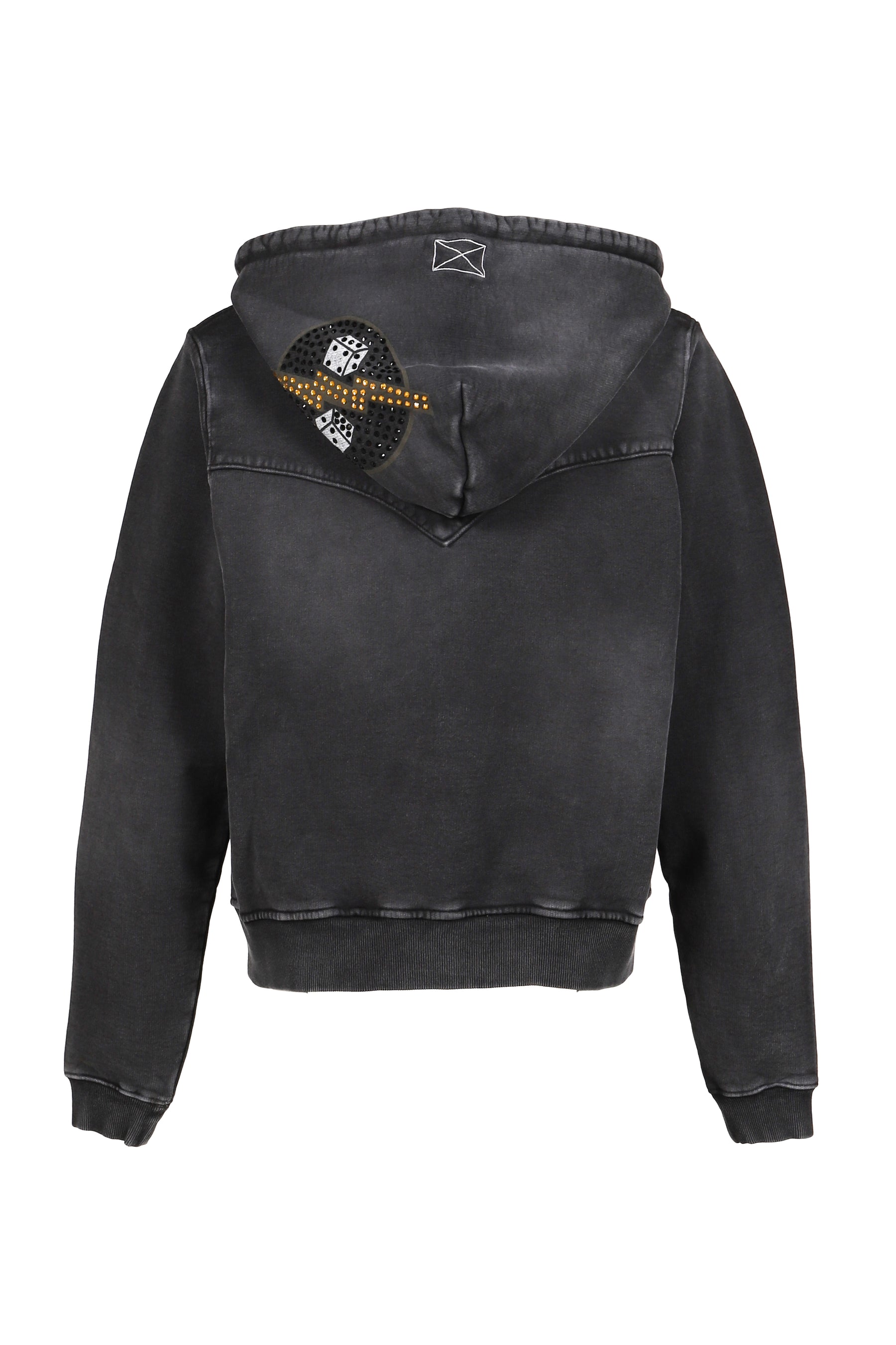 ARMY ZIP HOODY / BLACK