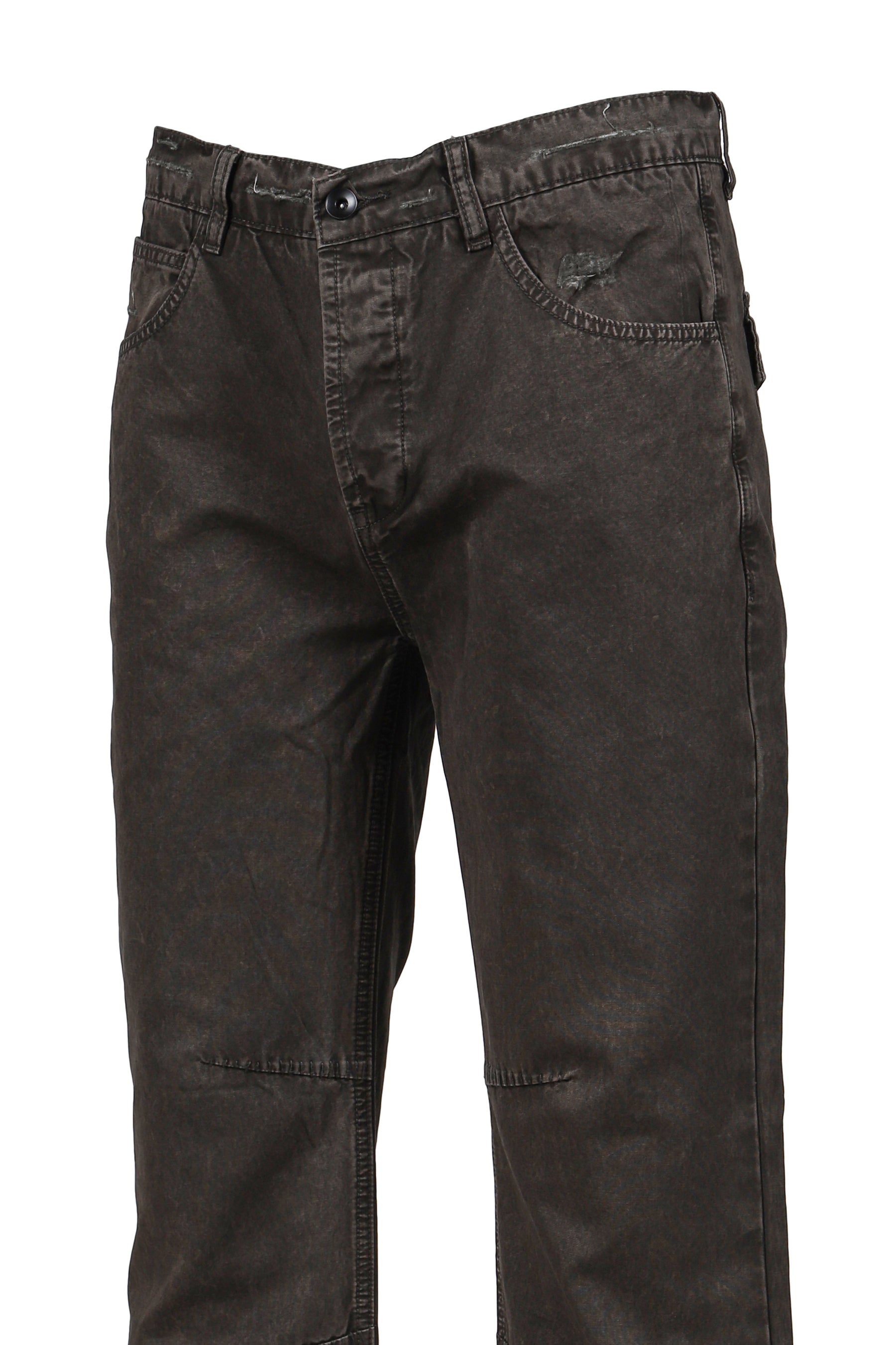 DARTED JEANS / MUD