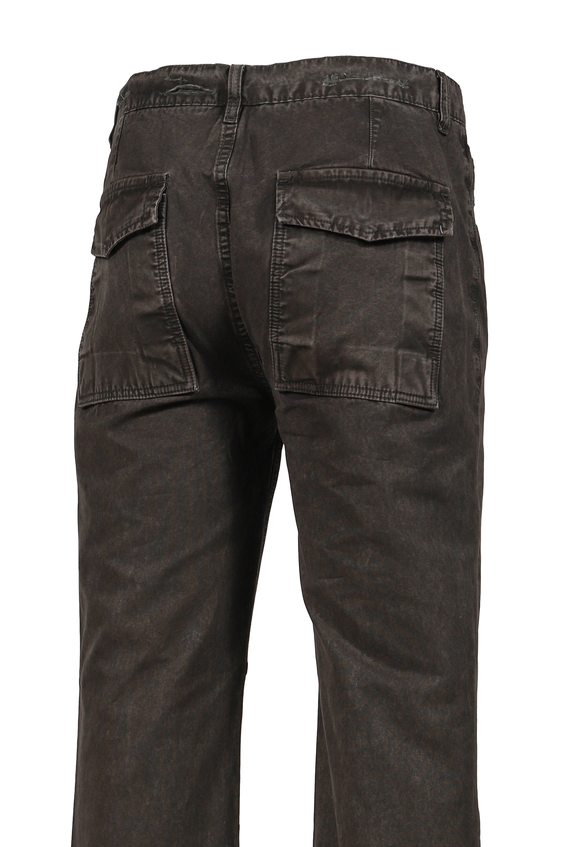 DARTED JEANS / MUD