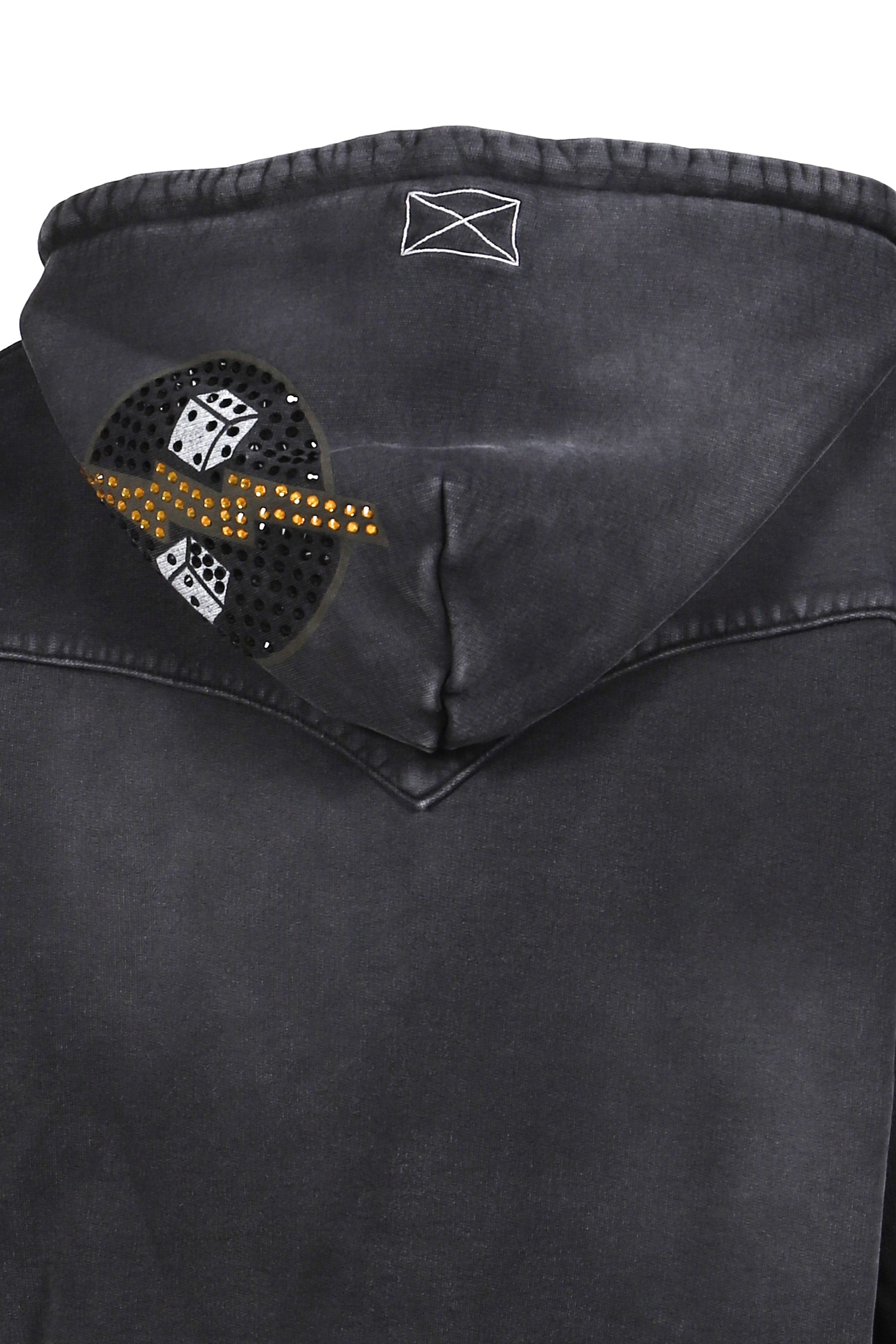 ARMY ZIP HOODY / BLACK