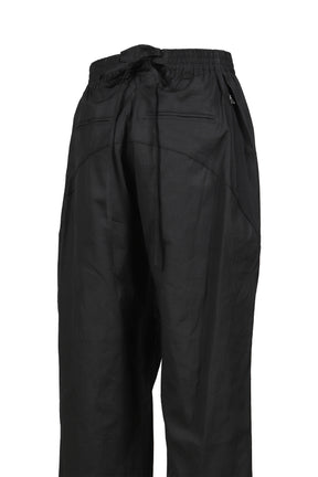 TRACK TROUSERS COTTON / BLK