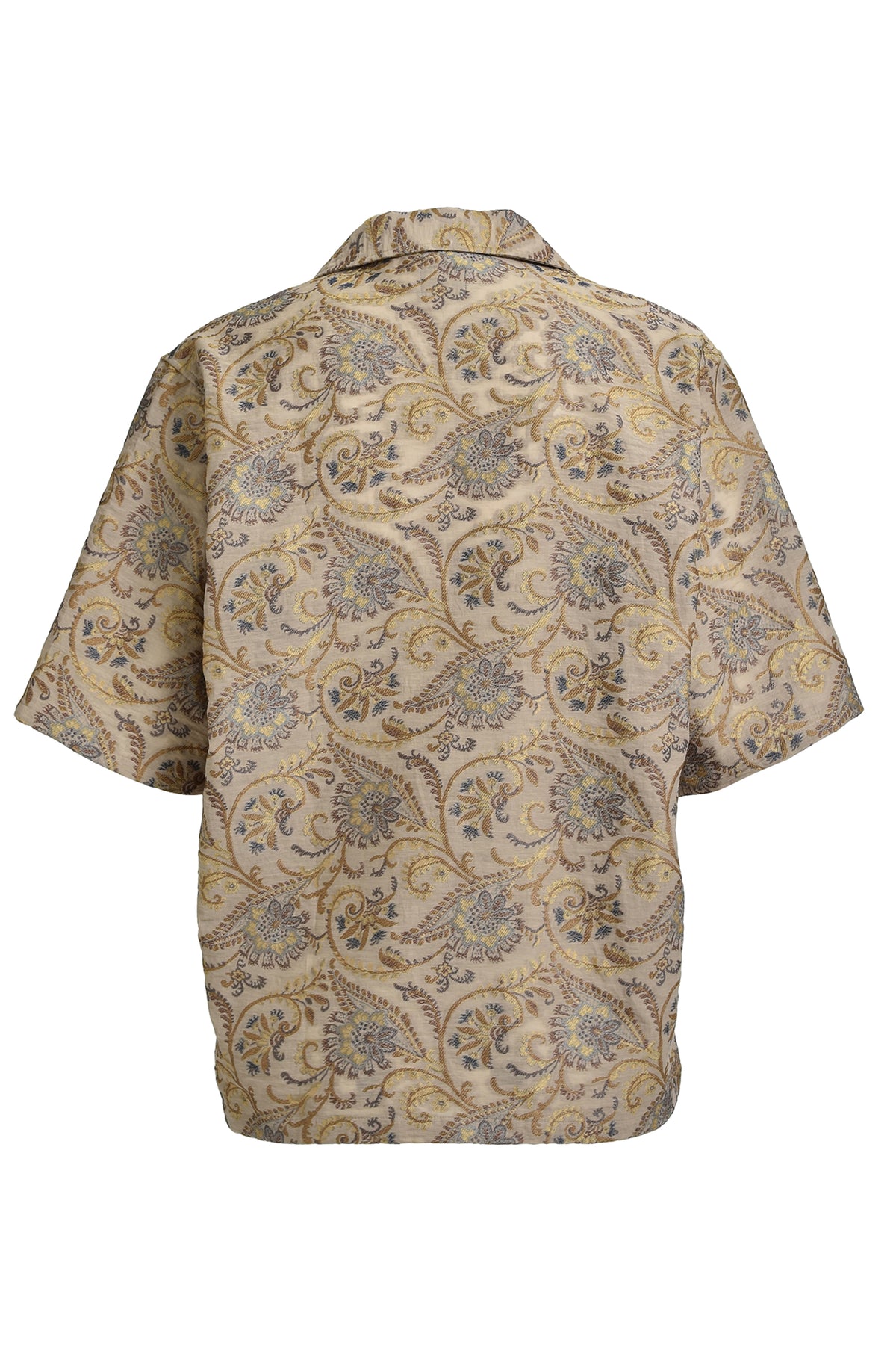 CABANA SHIRT - PAISLEY JACQUARD / A-BEI