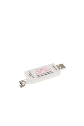 MEMORIES USB HAIRCLIP / WHT