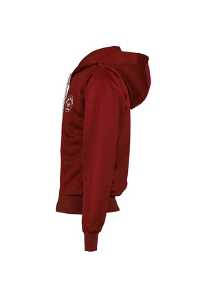 ADIDAS ORIGINALS BY WALES BONNER WB TRACK HOODIE / COLLEGE BUR