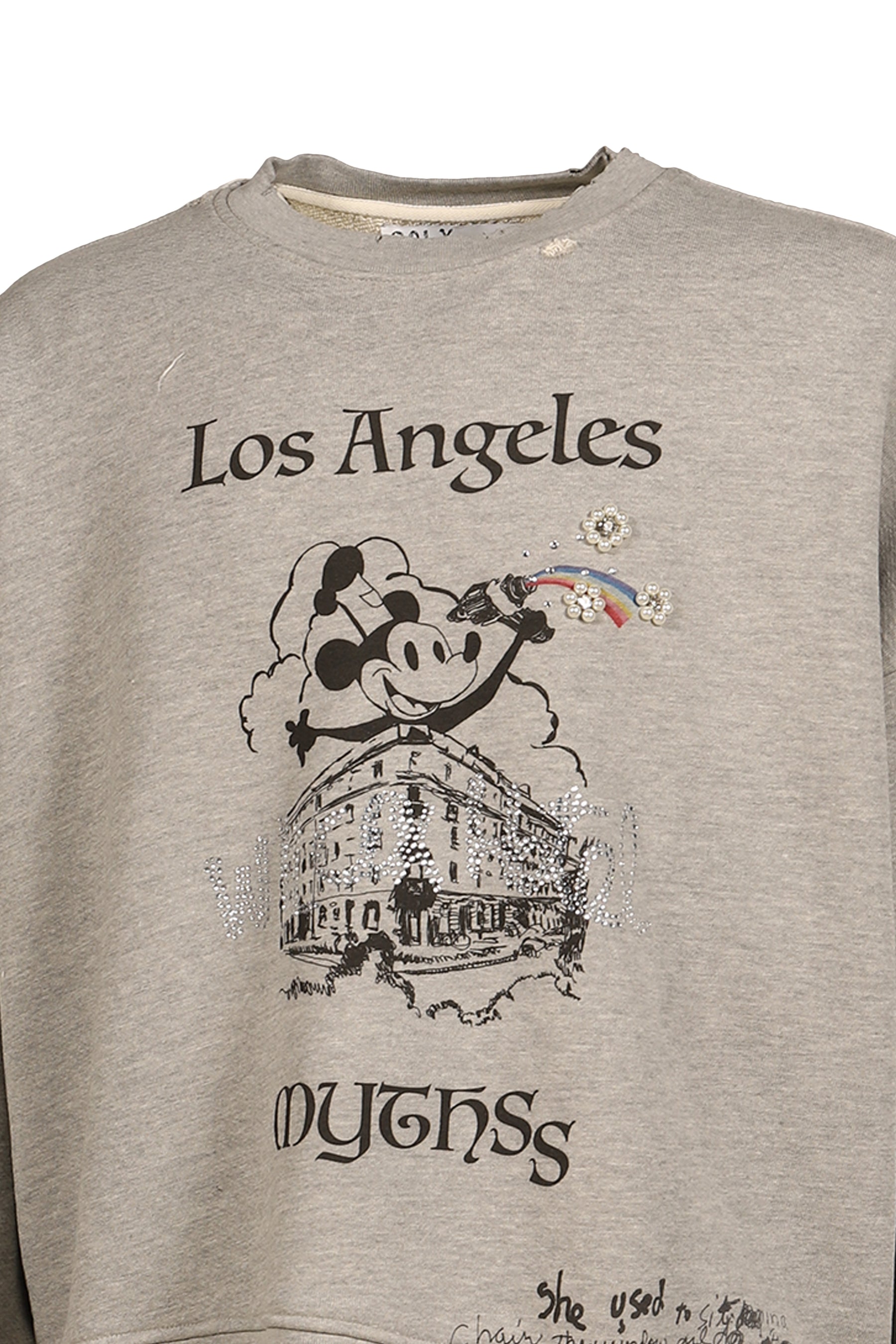 MYTHYSS CREWNECK / GRY