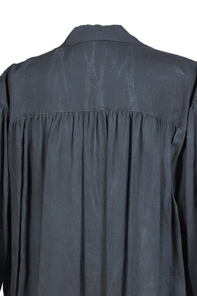 STOLE GATHER SHIRT / BLK