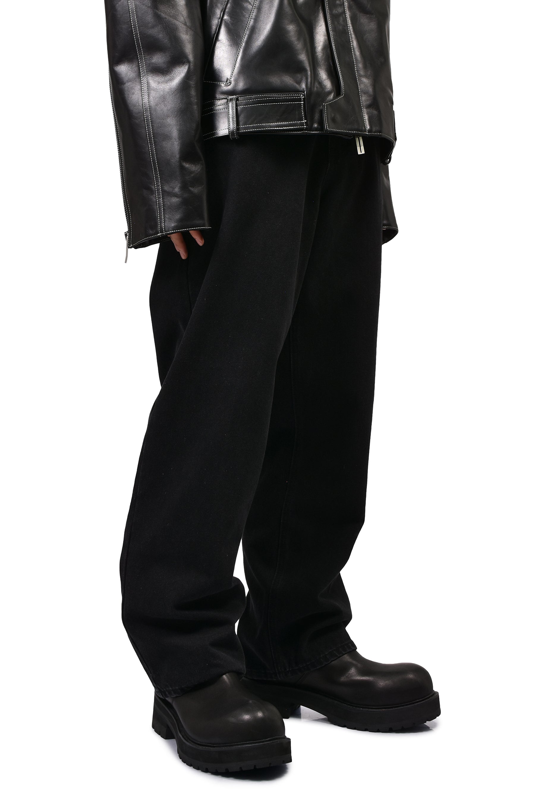 PERMANENCE DENIM PANTS / D. GRY